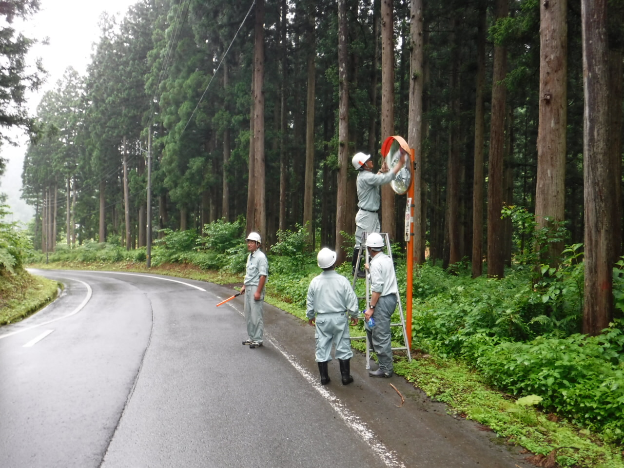 ボランティア活動を行いました